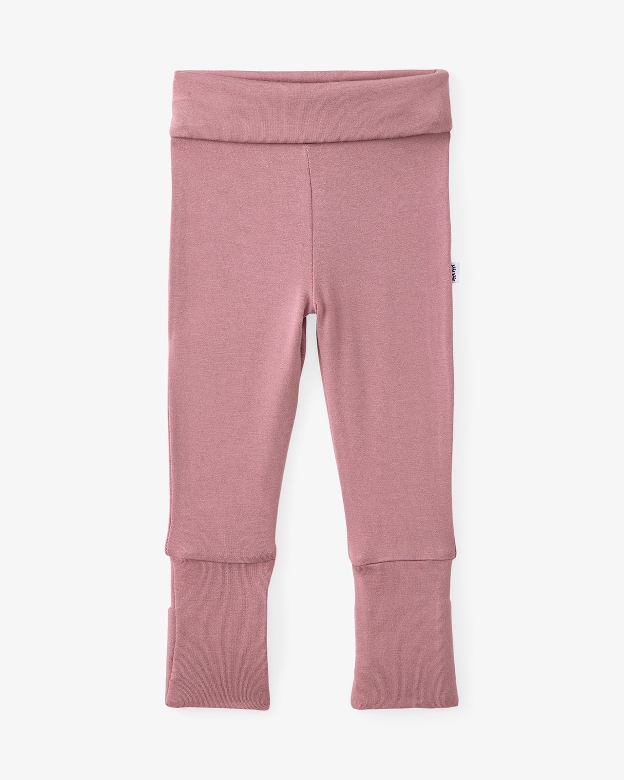 Flat lay of the Rosewood Fold-Over Legging