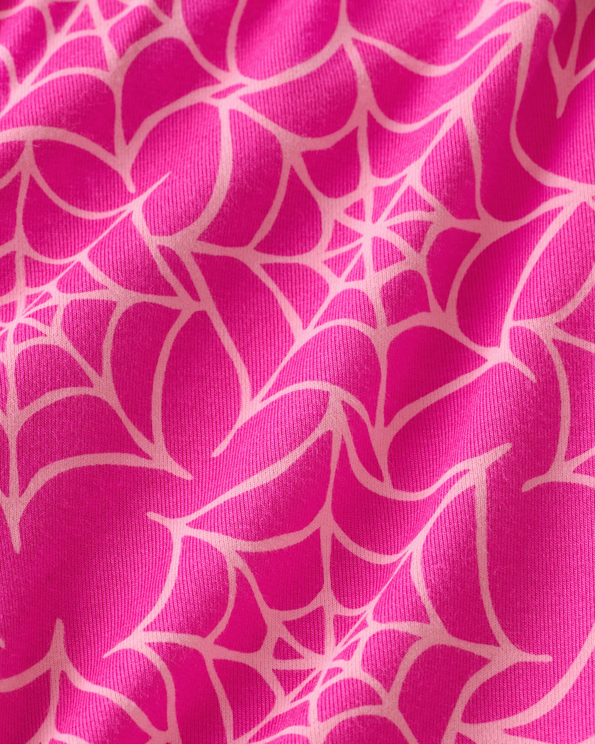 Close up of the Spidey & Friends Web Wonders fabric