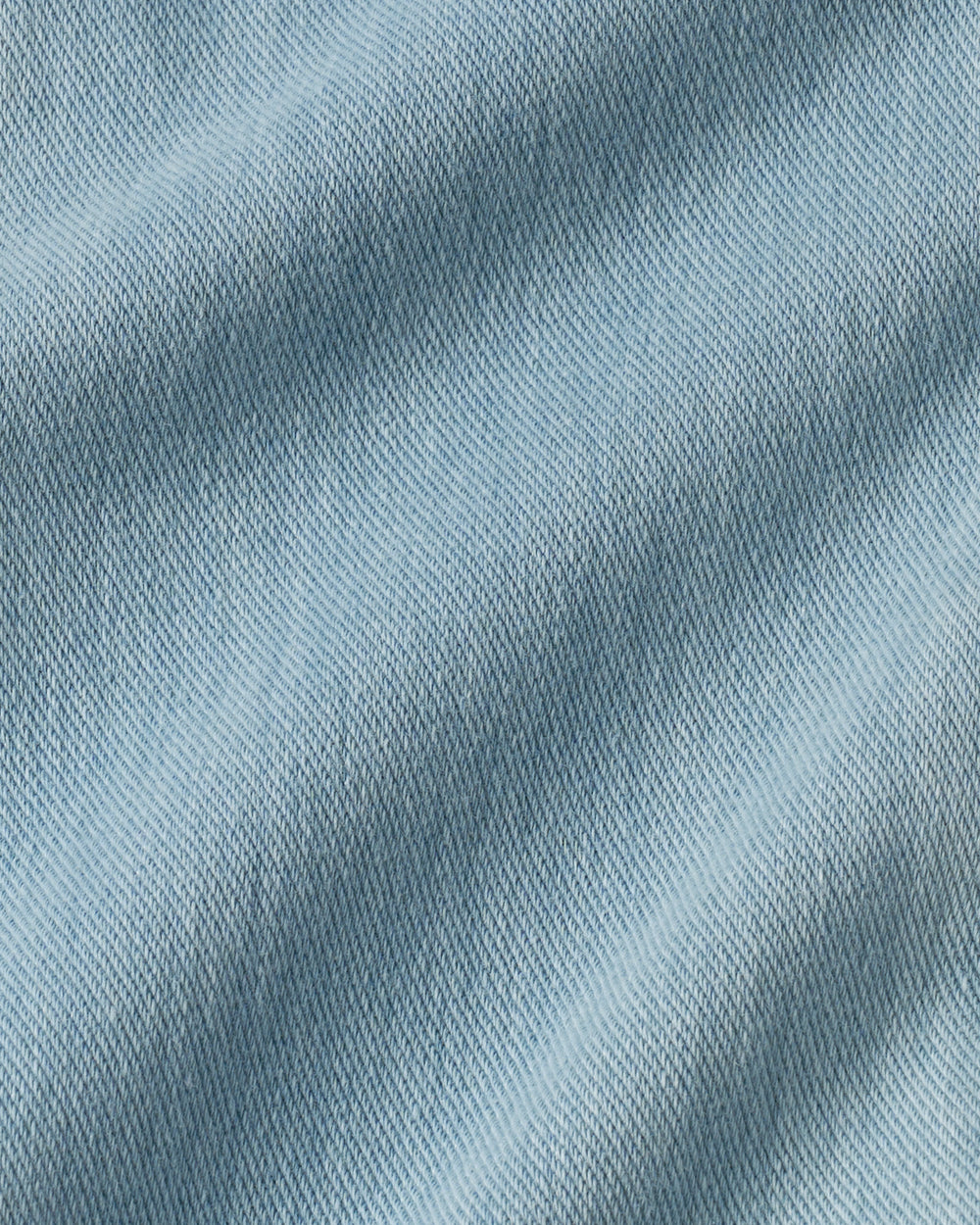 Close up of the Light Blue Denim fabric