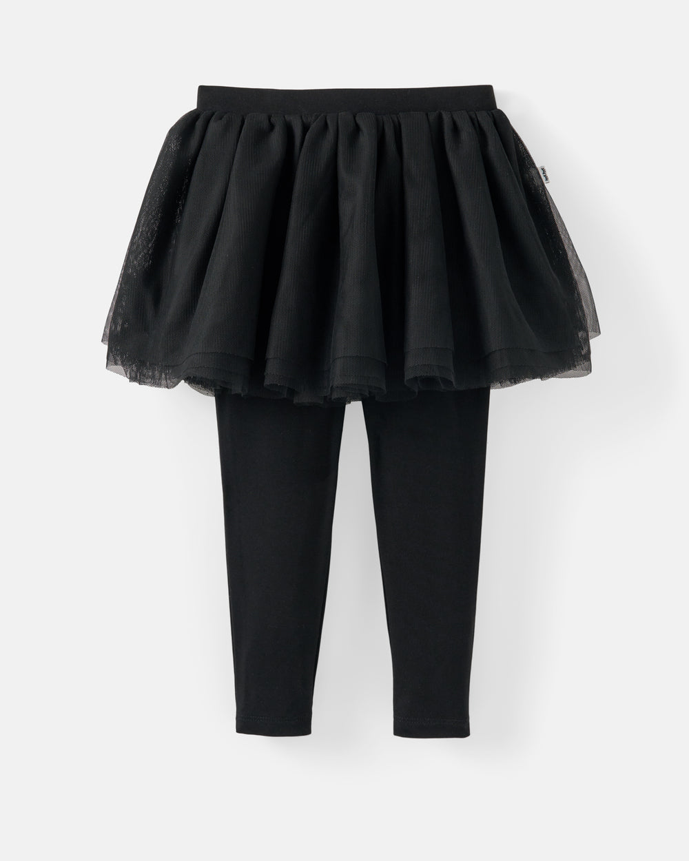 Flat lay of the Black Tutu Legging