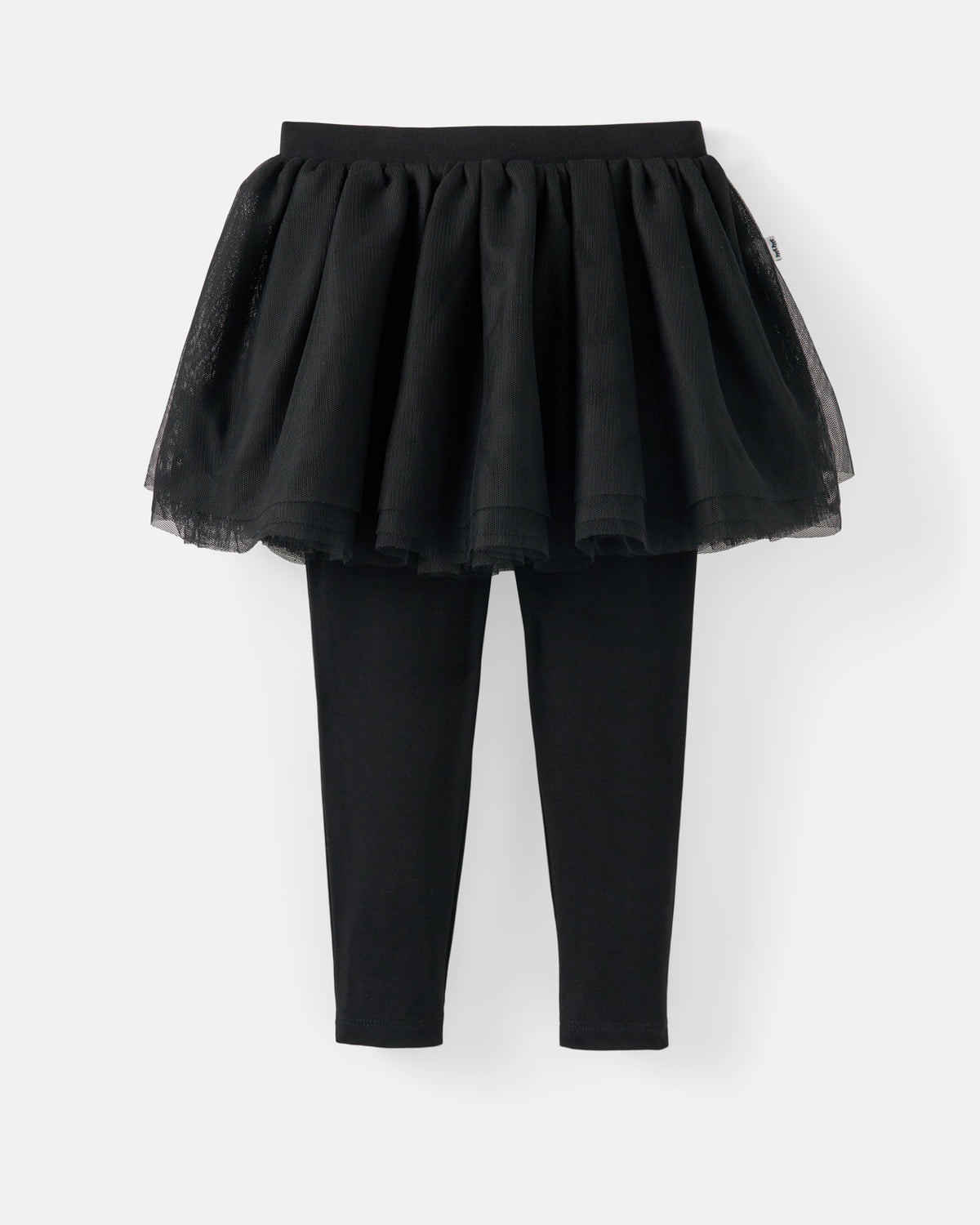 Flat lay of the Black Tutu Legging