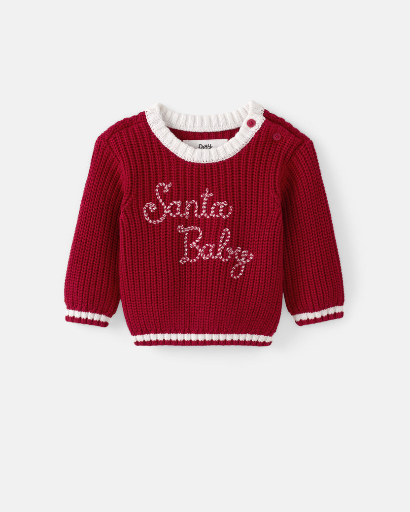 Santa Baby Sweater | Little Sleepies