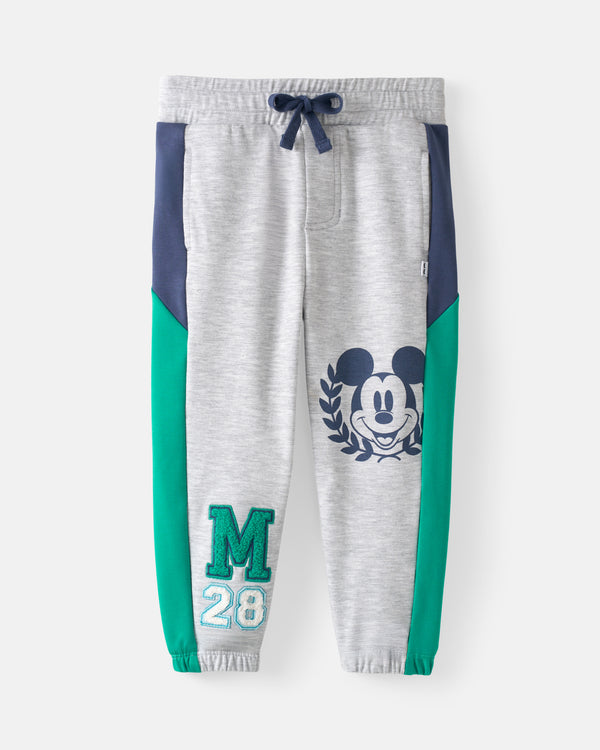 Flat lay of the Disney Mickey Mouse Sports Club Panel Jogger