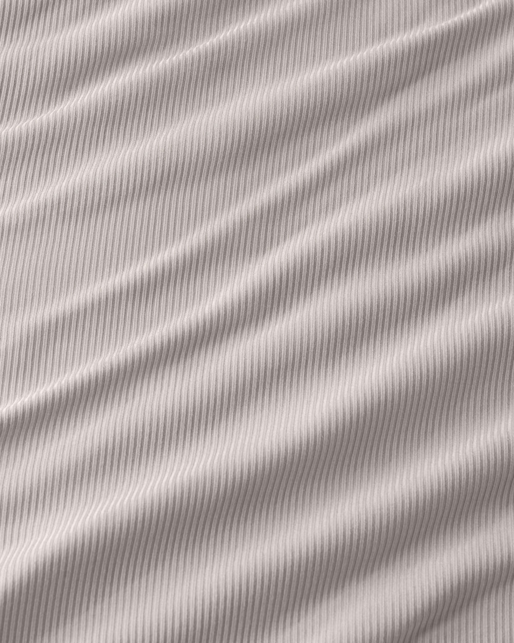 Close up of the Dove Gray Ribbed fabric 