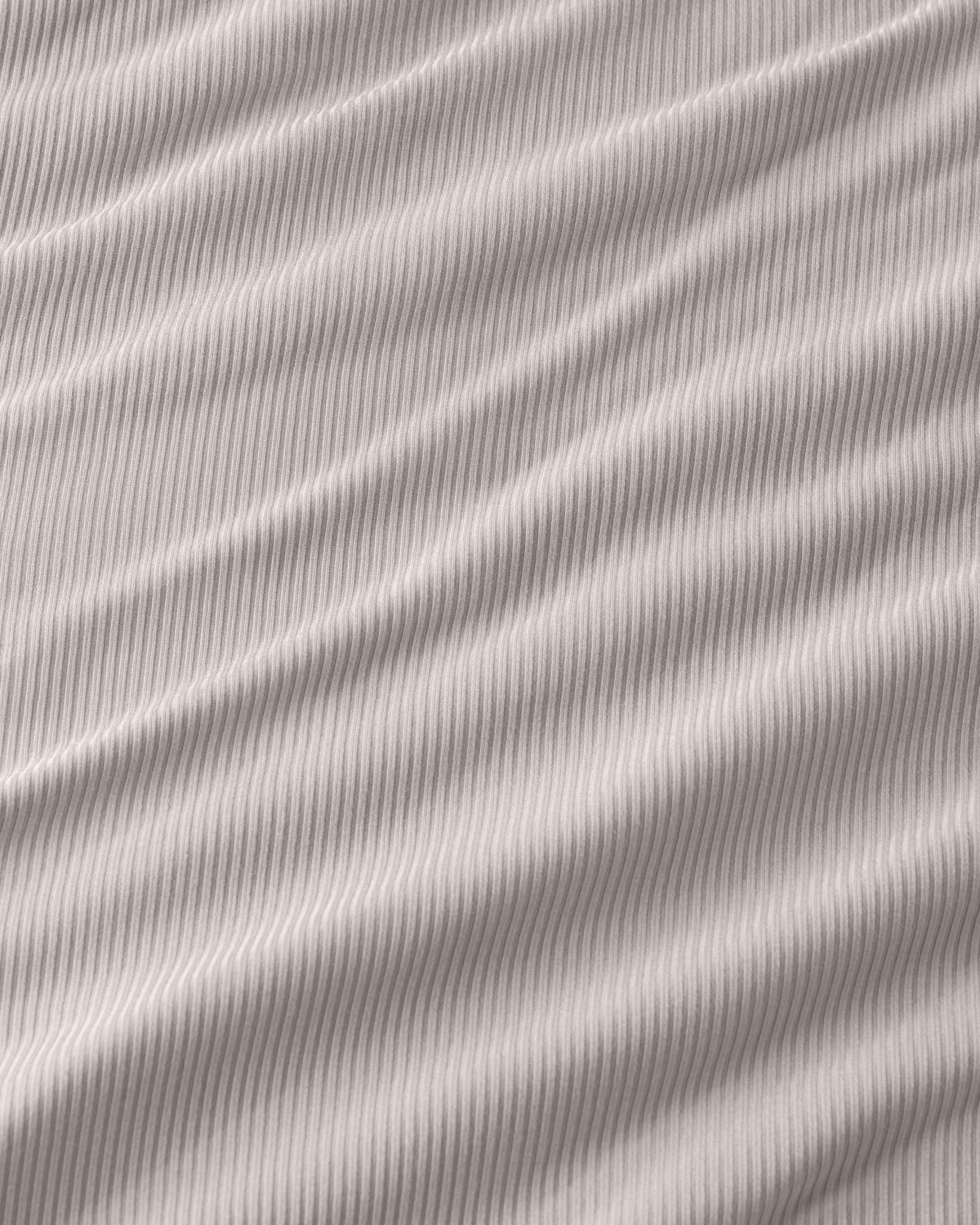 Close up of the Dove Gray Ribbed fabric 