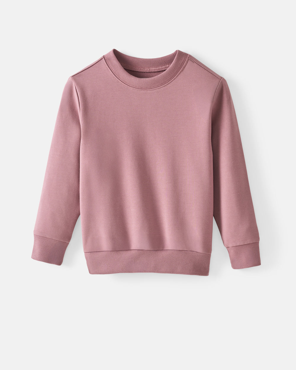 Flat lay of the front of the Rosewood Crewneck Sweatshirt
