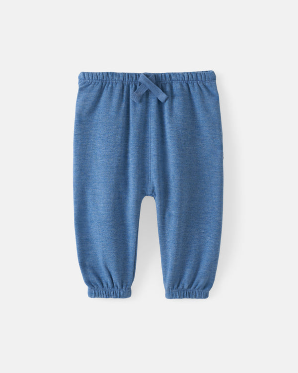 Flat lay of the Heather Blue Jogger