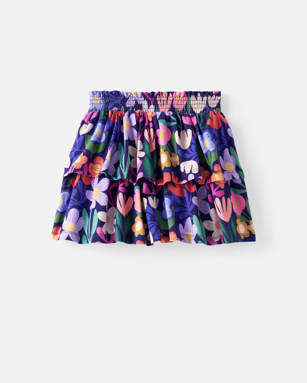 Flat lay of the Wild Garden Tiered Skort