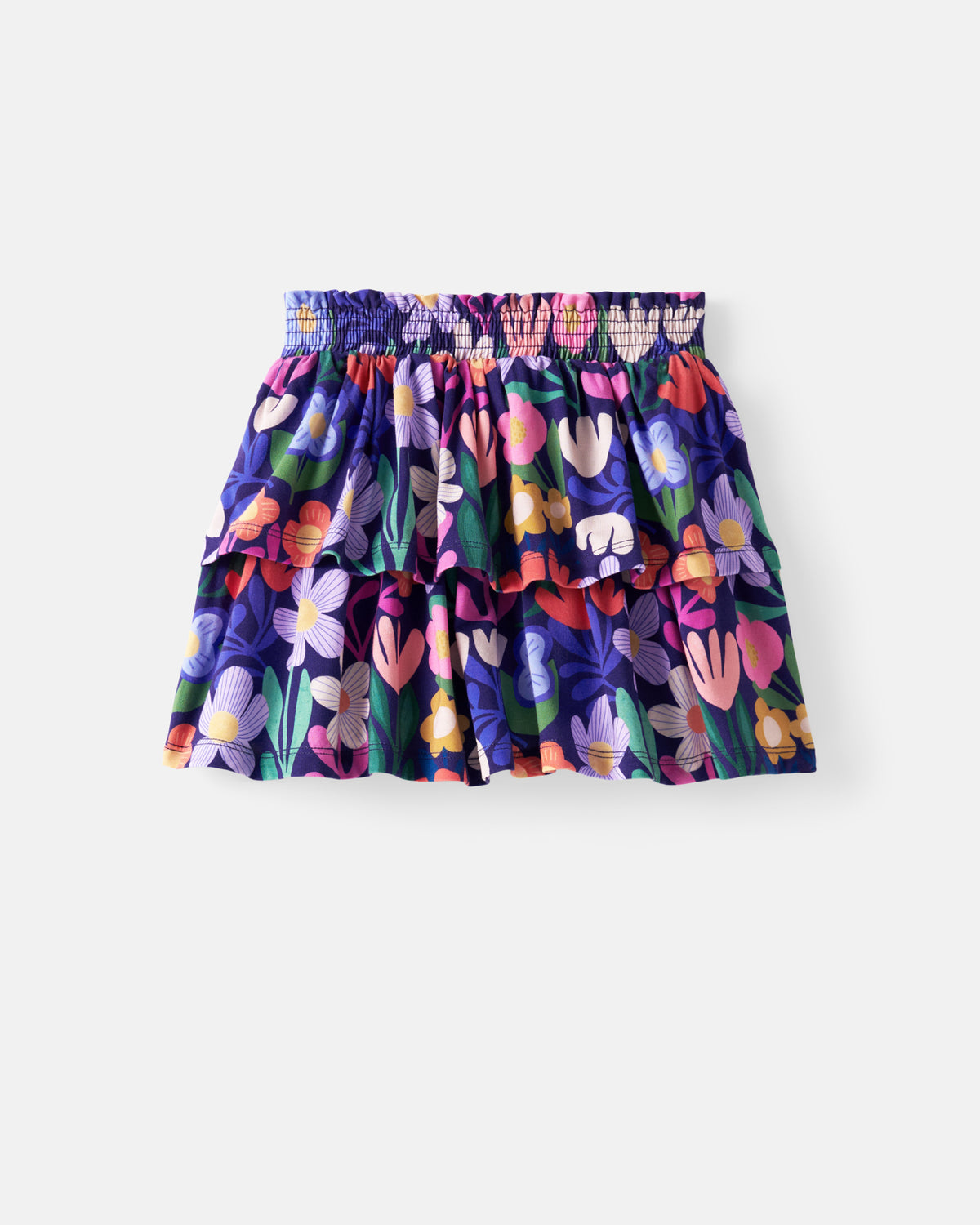 Flat lay of the Wild Garden Tiered Skort