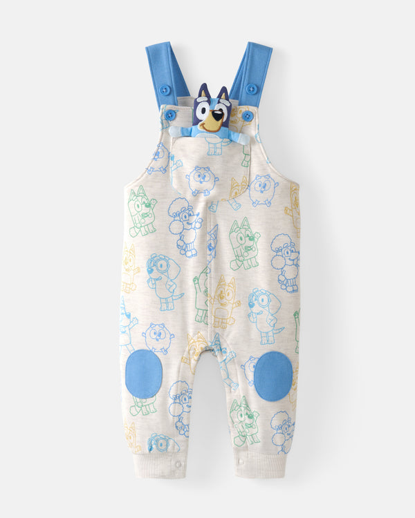 Flat lay of the Bluey Playtime Crew Overall