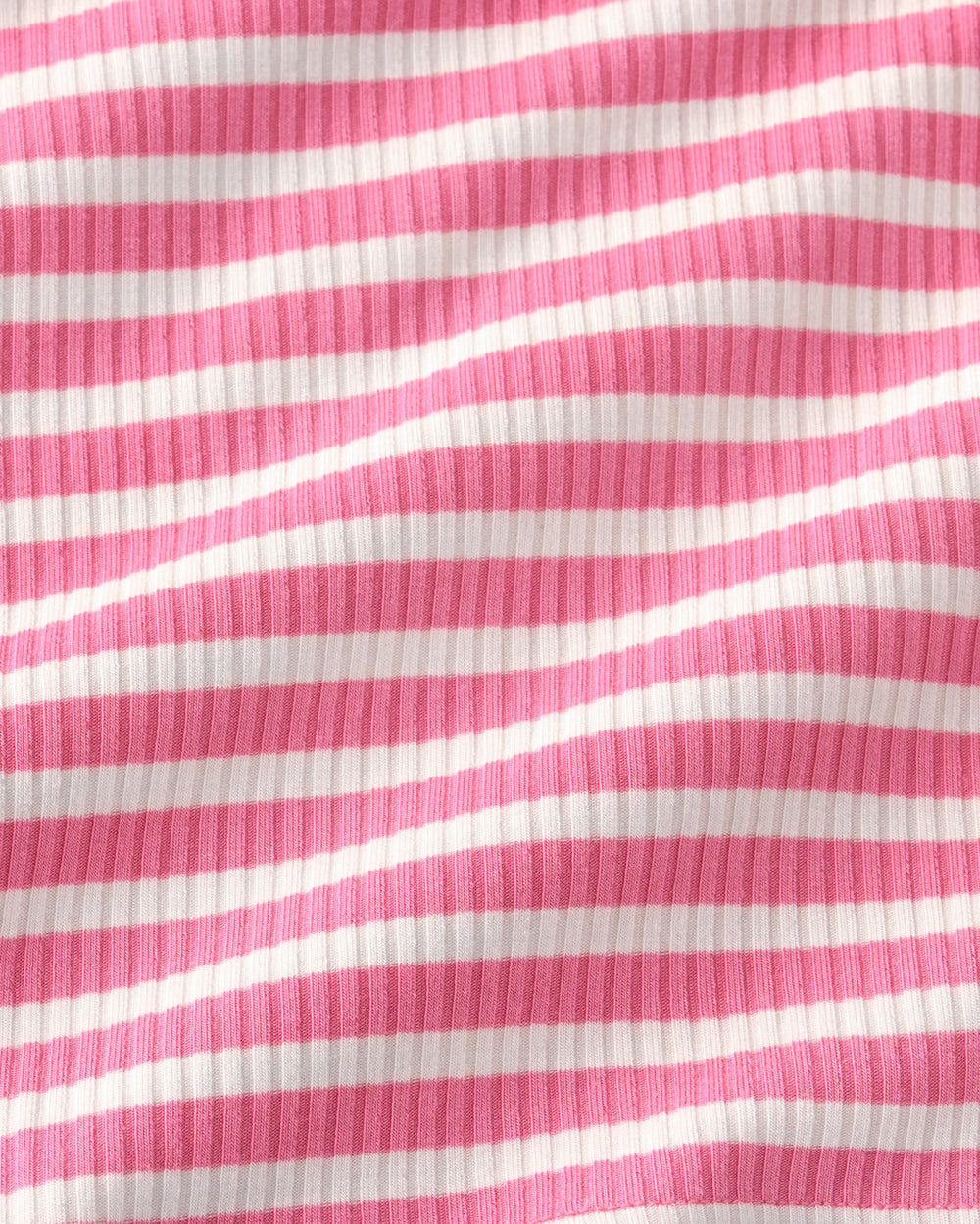 Close up of the Sweet Pink Stripe fabric