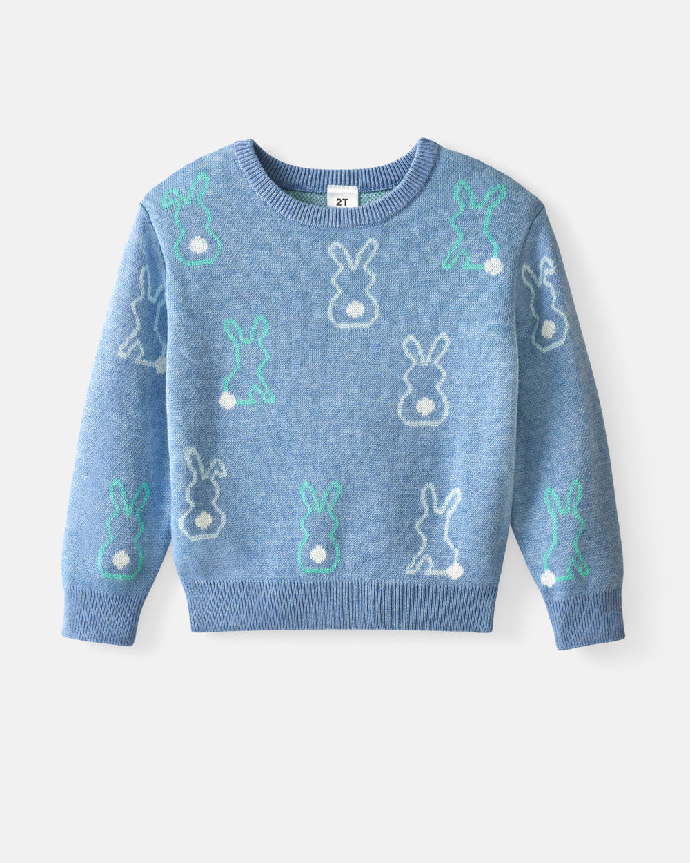 Flat lay of the Cozy Cottontails Sweater