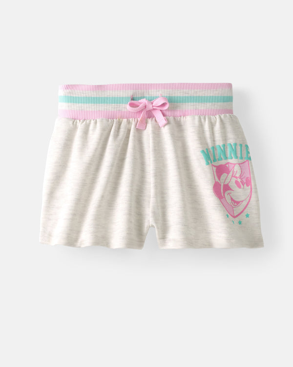 Flat lay of the Disney Minnie Mouse Queen of Swing Athletic Short