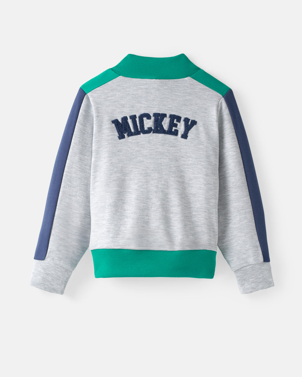 Flat lay of the back of the Disney Mickey Mouse Sports Club Track Jacket
