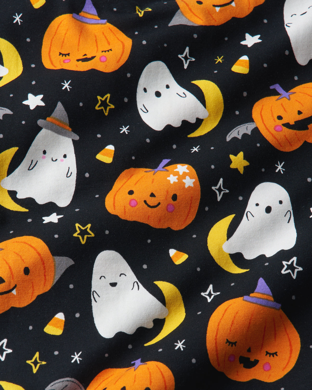 Close up of the Moonlit Magic fabric