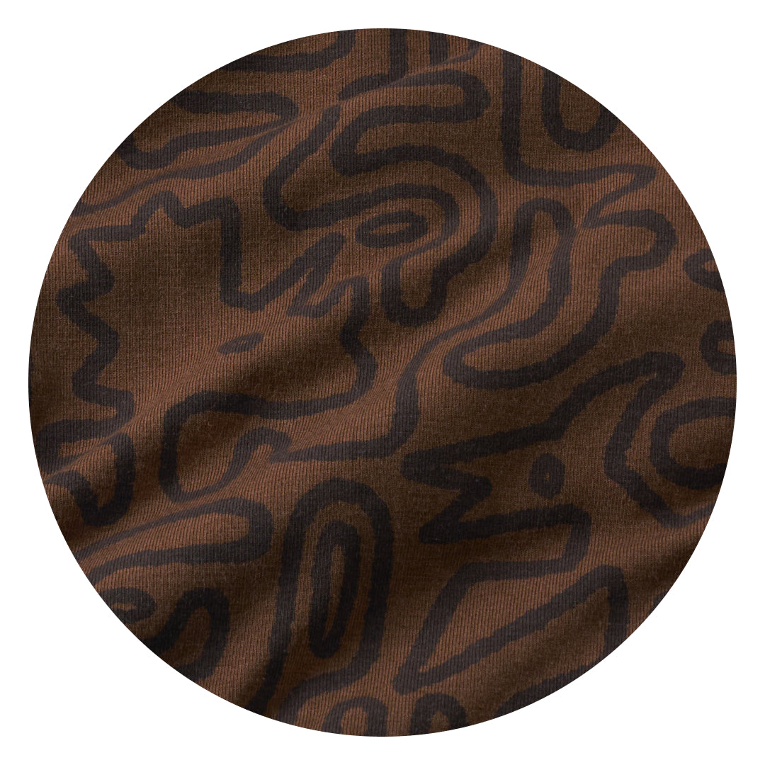 Dino Maze print swatch