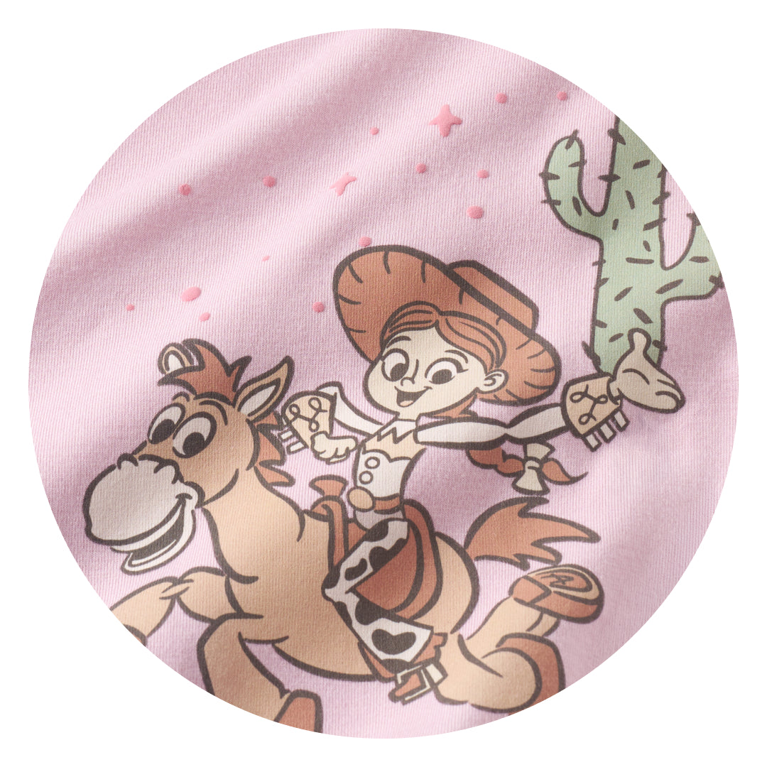 Disney Pixar Howdy Jessie print swatch