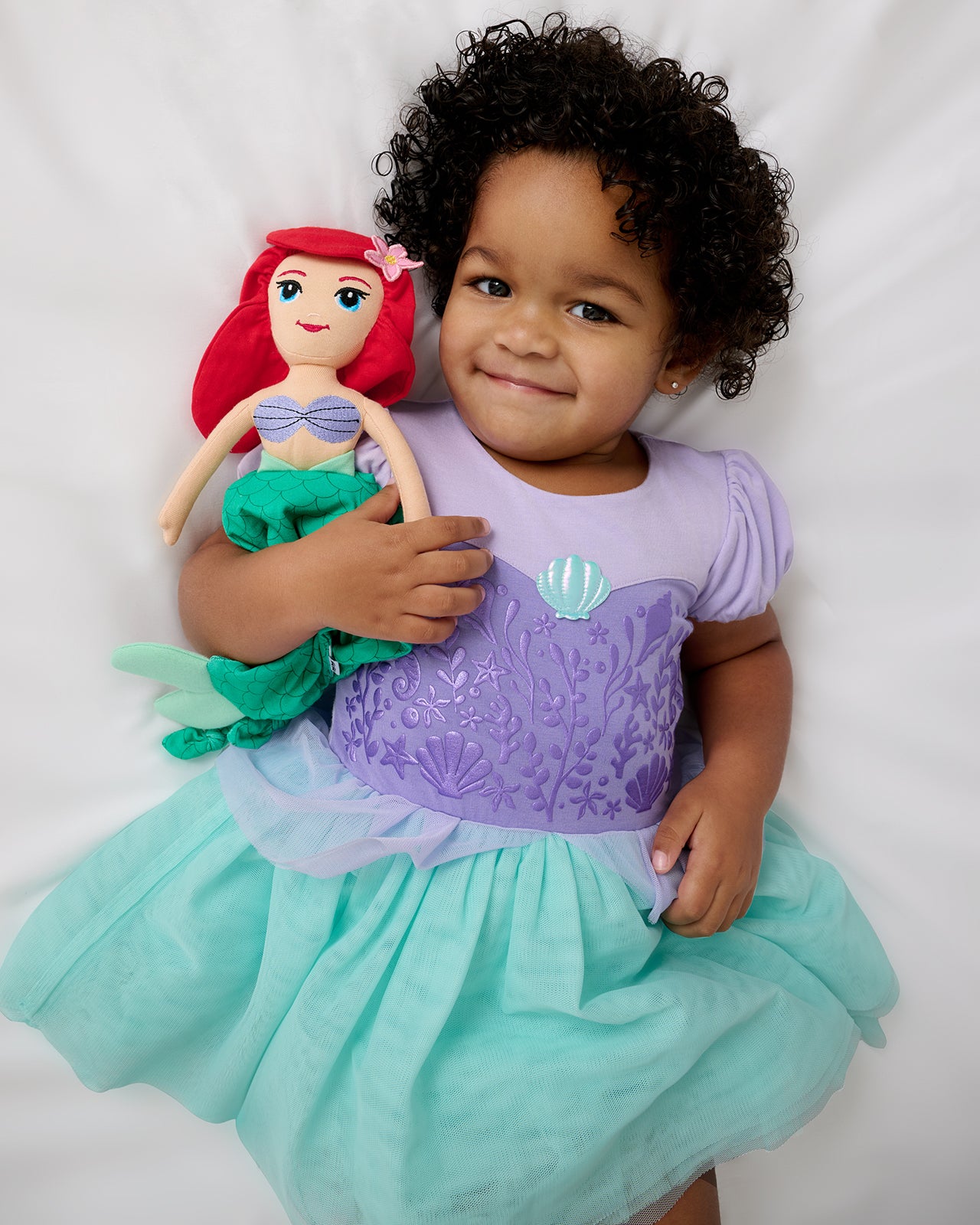 Disney Princess Ariel Dress with Bodysuit 0-3 months
