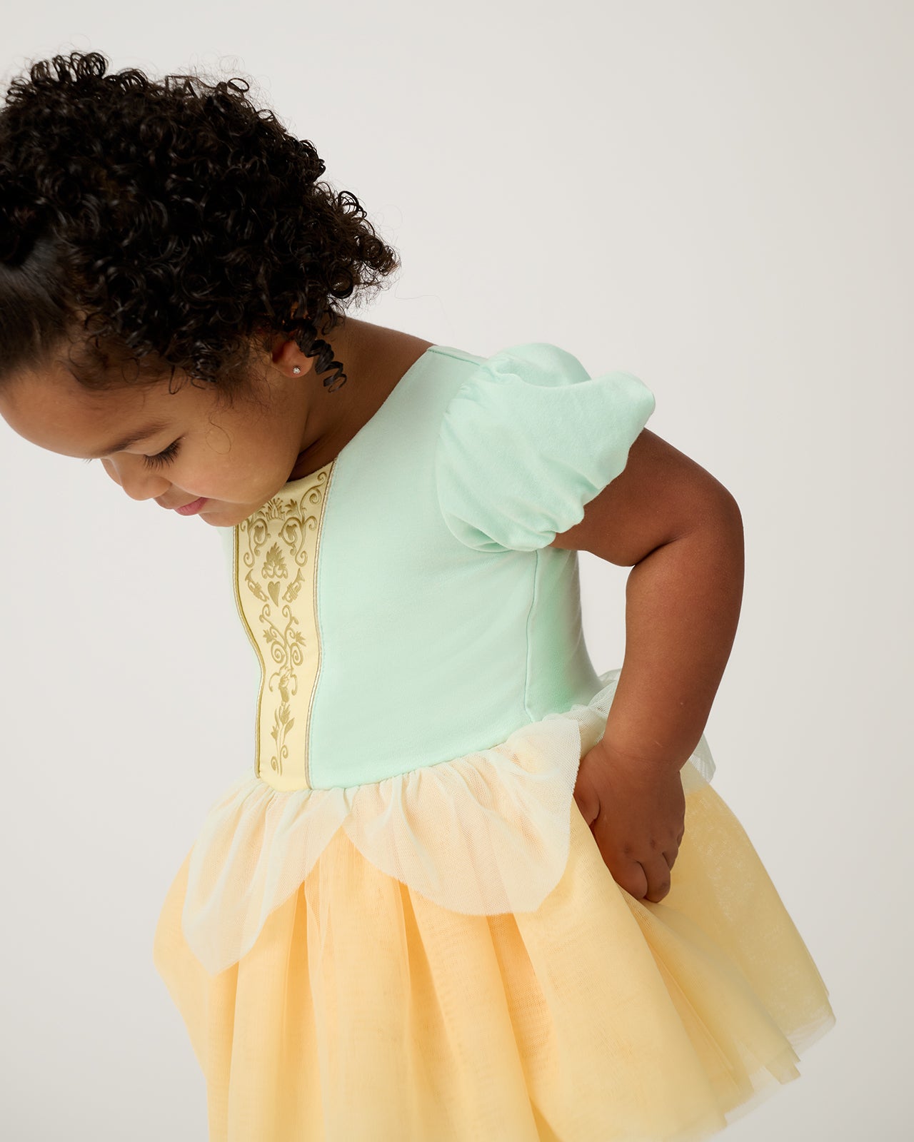Disney Princess Tiana Dress with Bodysuit 0-3 months