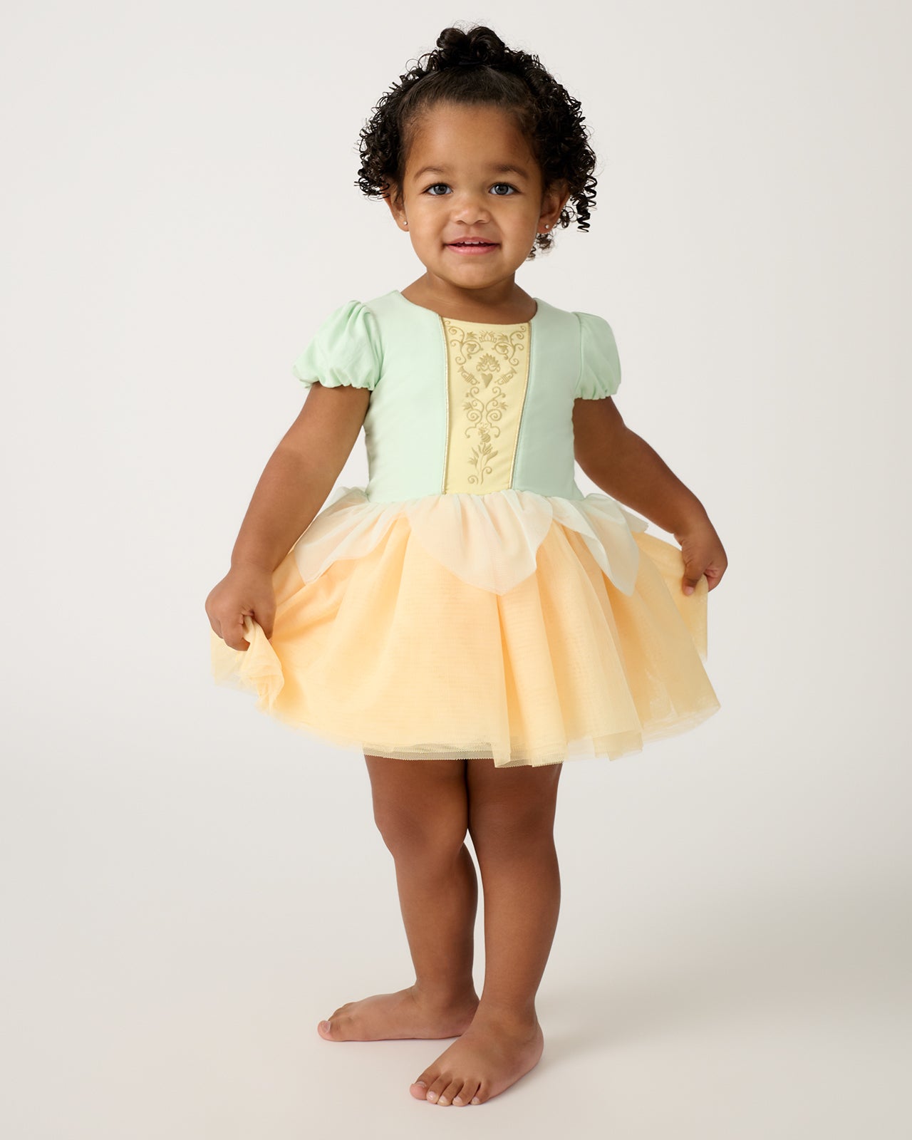 Disney Princess Tiana Dress with Bodysuit 0-3 months