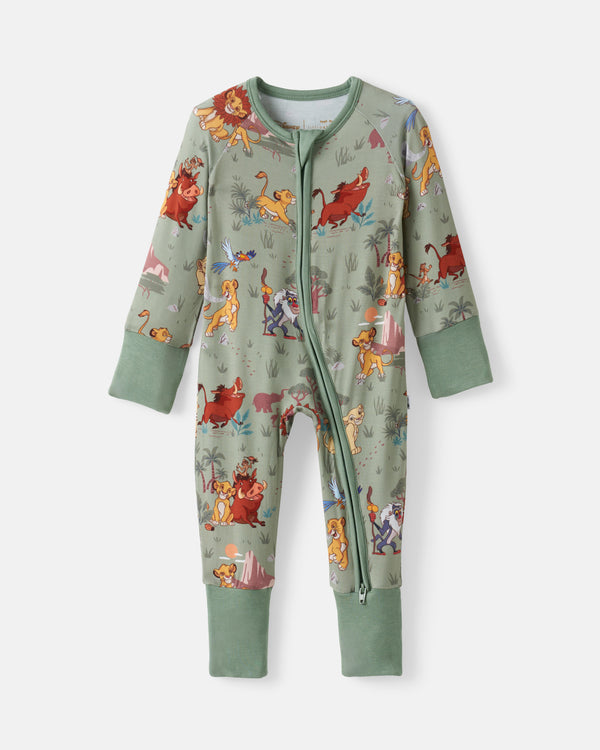 Flat lay of the Disney Simba's Safari Zippy