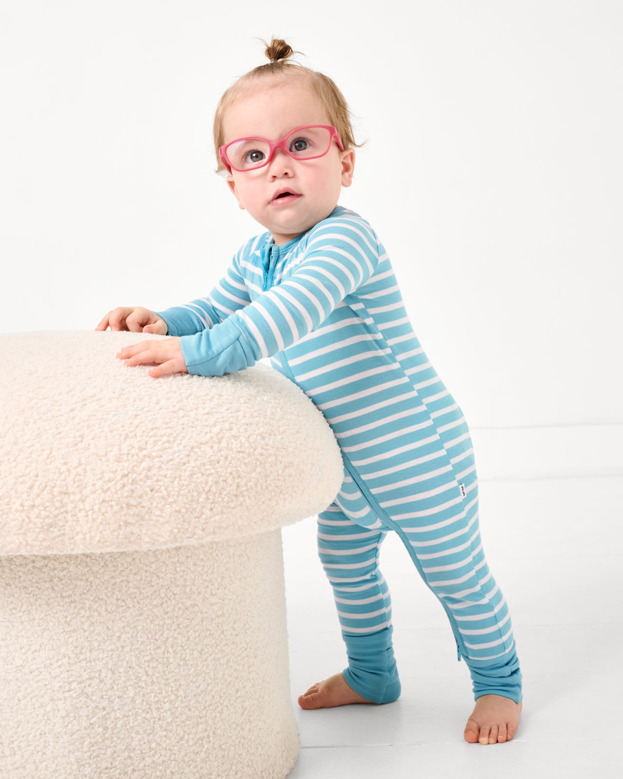 Dockside Stripe Zippy | Little Sleepies