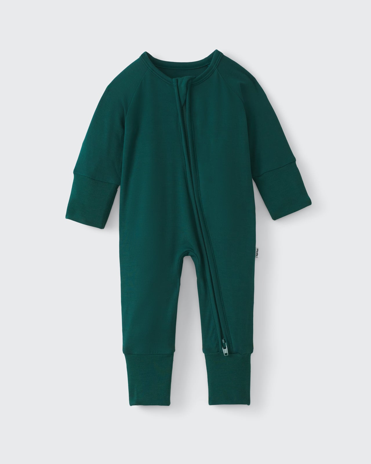 Flat lay of the Emerald Zippy