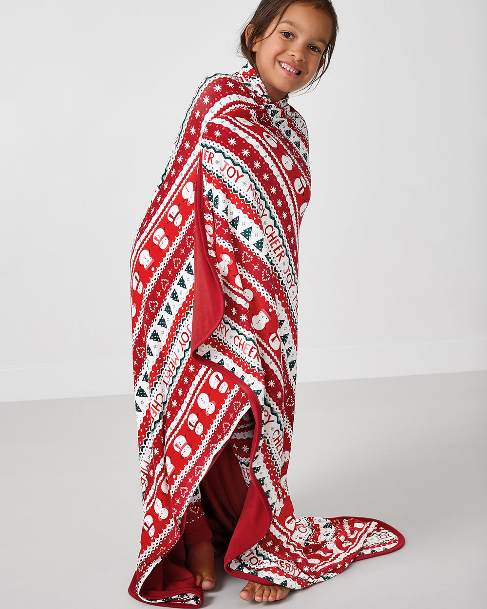 Festive Fair Isle Large Cloud Blanket®