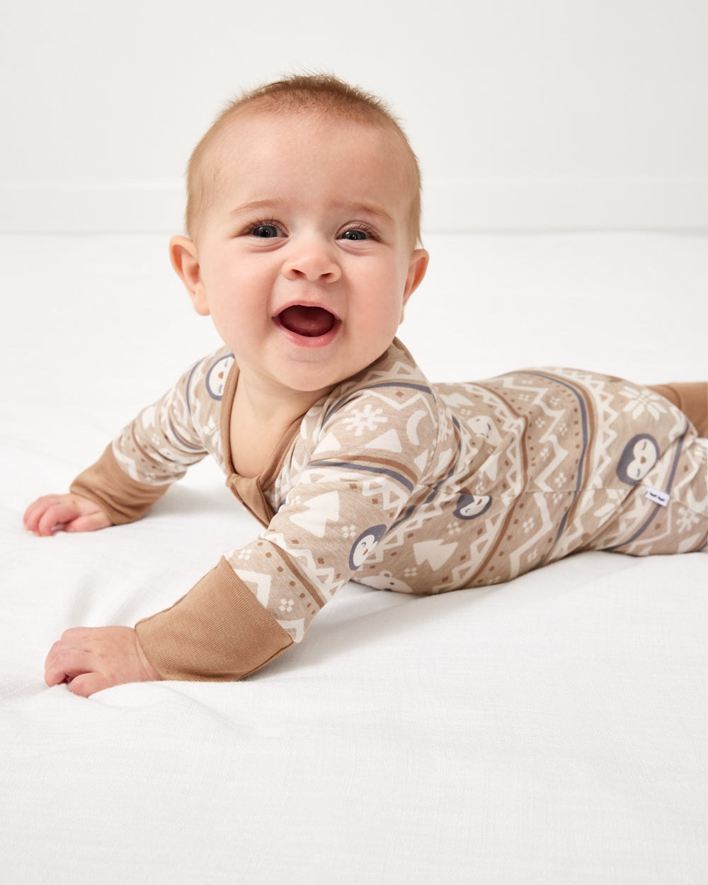 Frosty Fair Isle Zippy