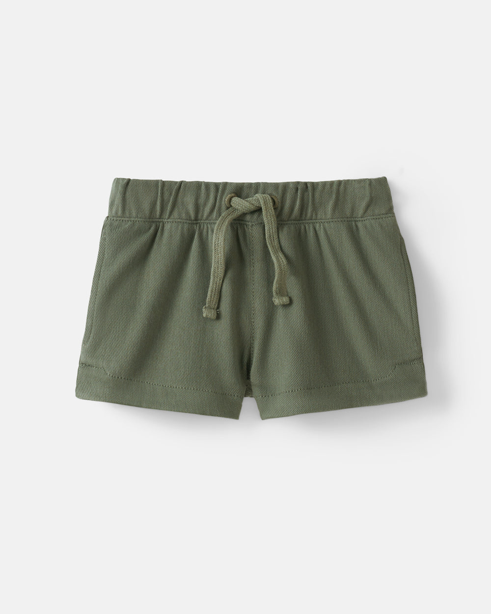 Flat lay of the Fern Denim Shorts