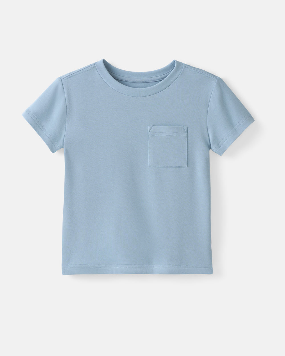 Flat lay of the Fog Short Sleeve Relaxed Pocket Tee