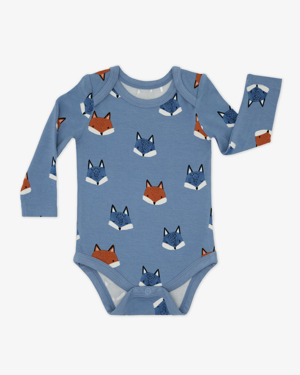Flat lay of the Fox Tracks Bodysuit