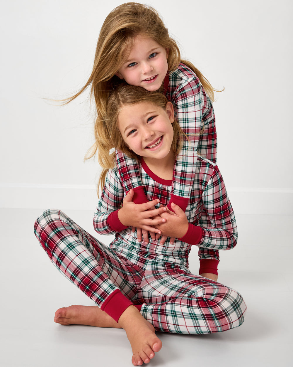 Holly Plaid Two-Piece Pajama Set