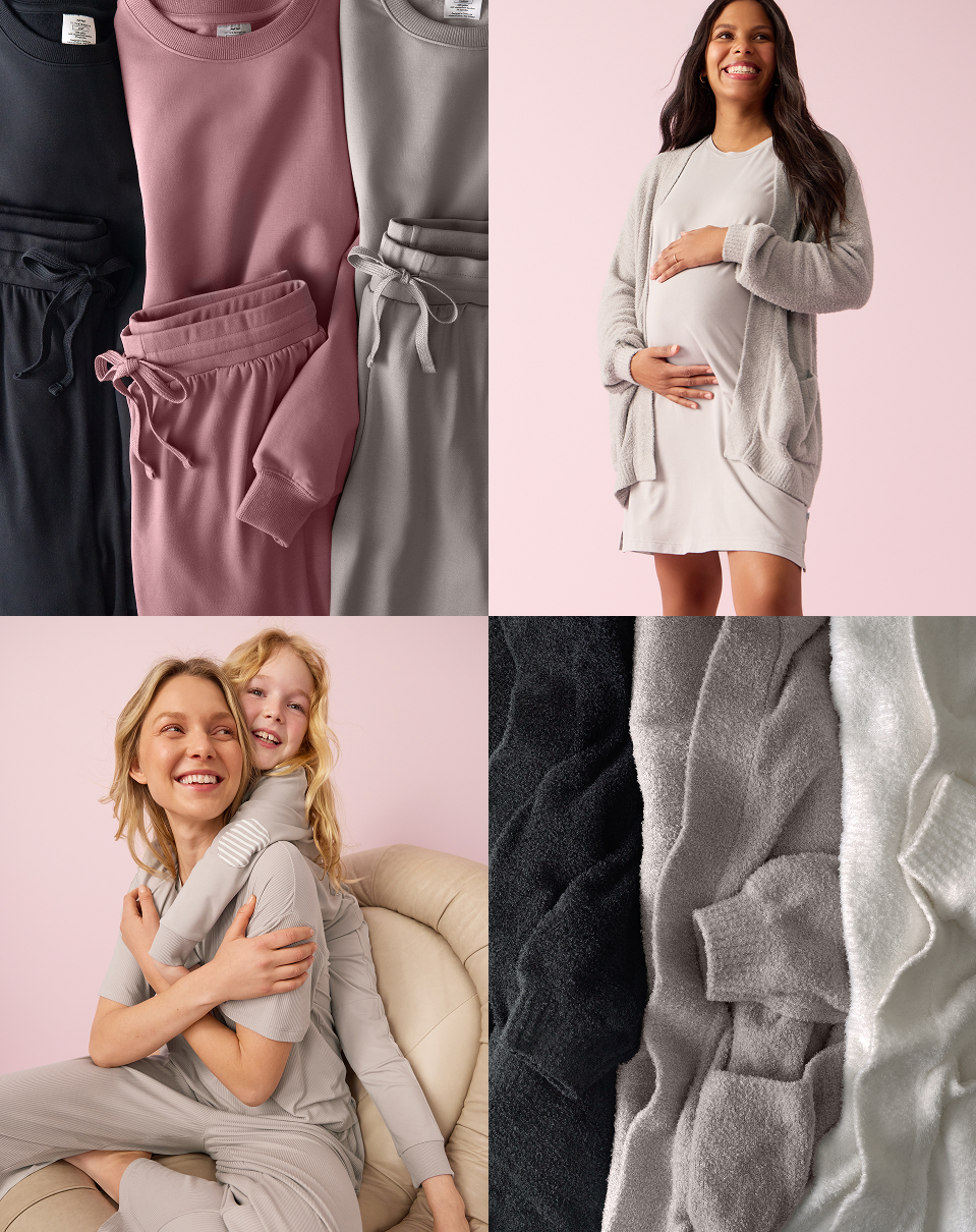 Collage of the Women's Everyday Capsule