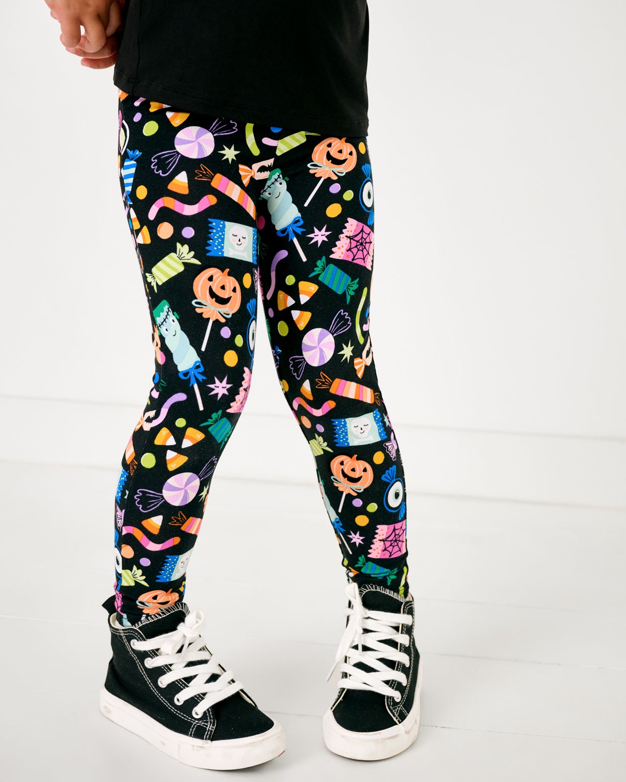 Child wearing the Halloween Haul Legging