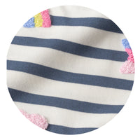 Hazy Blue Stripe swatch