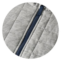 Heather Gray Quilted swatch
