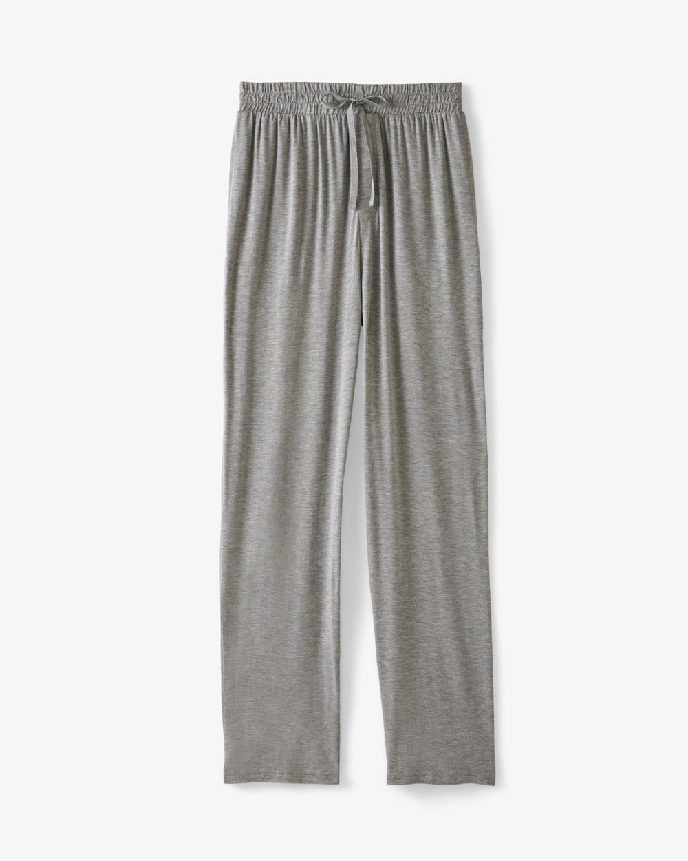 Flat lay of the Heather Gray Men's Pajama Pants