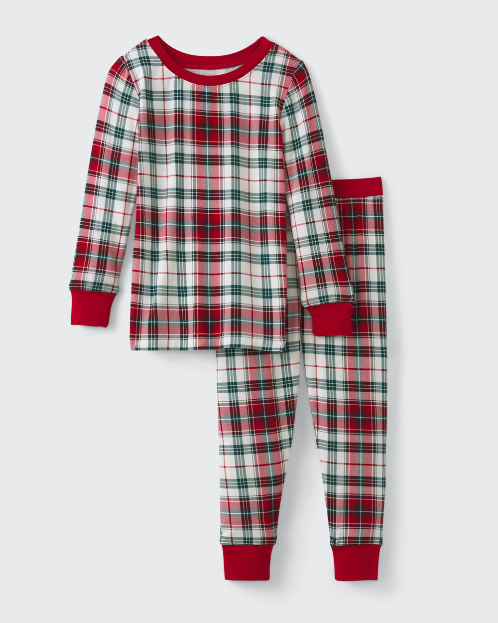 Holly Plaid Two-Piece Pajama Set