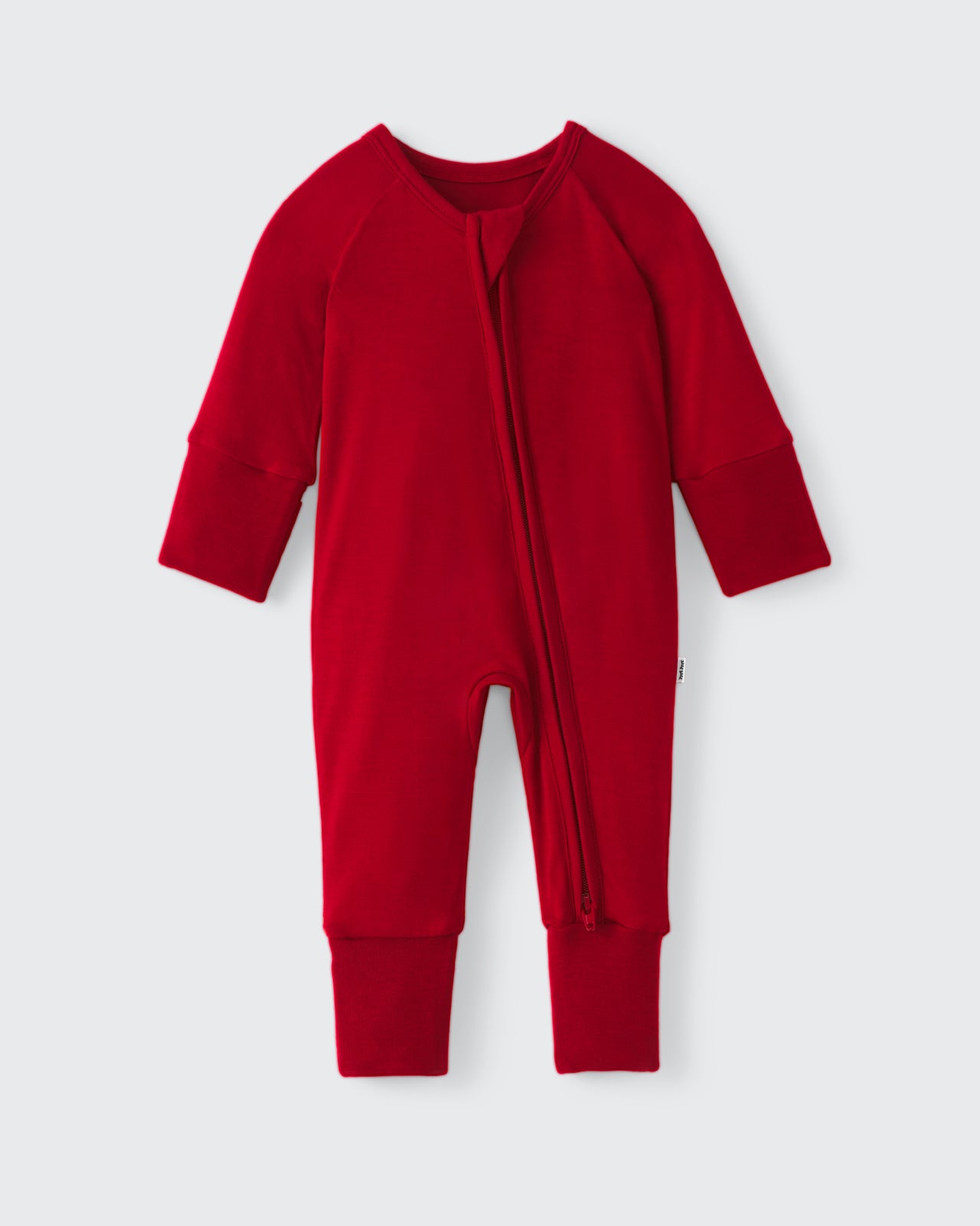 Flat lay of the Holiday Red Zippy