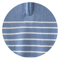 Infinite Blue Stripe Sweater swatch