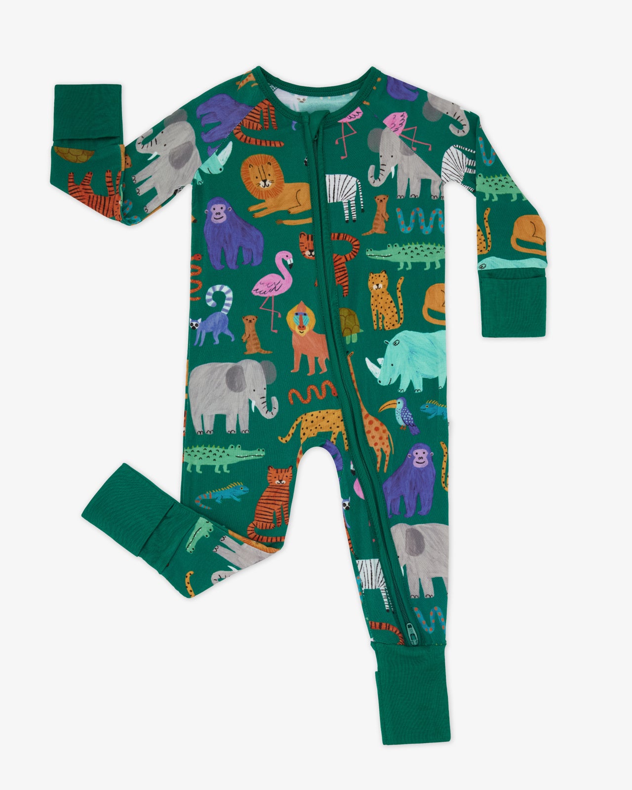 Flat lay of the Wild Zoo Zippy