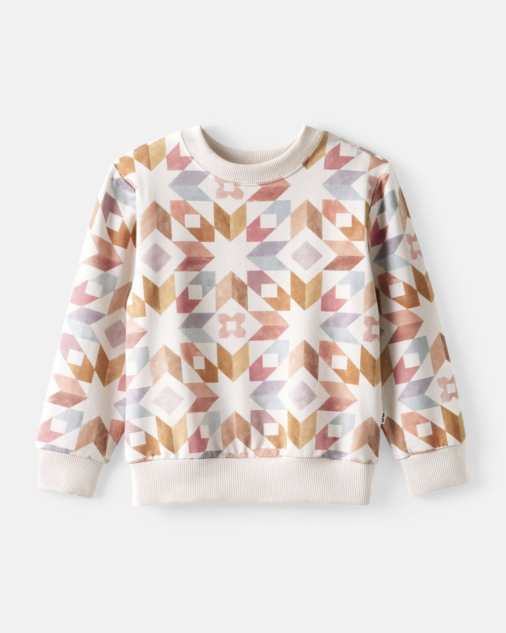 Flat lay of the Kaleidoscope Dreams Crewneck Sweatshirt