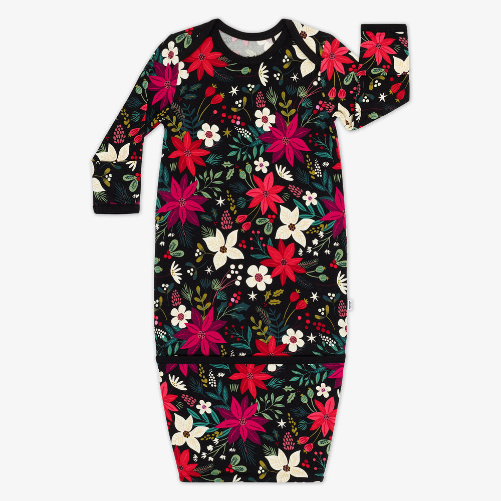 Flat lay image of the Berry Merry Infant Gown