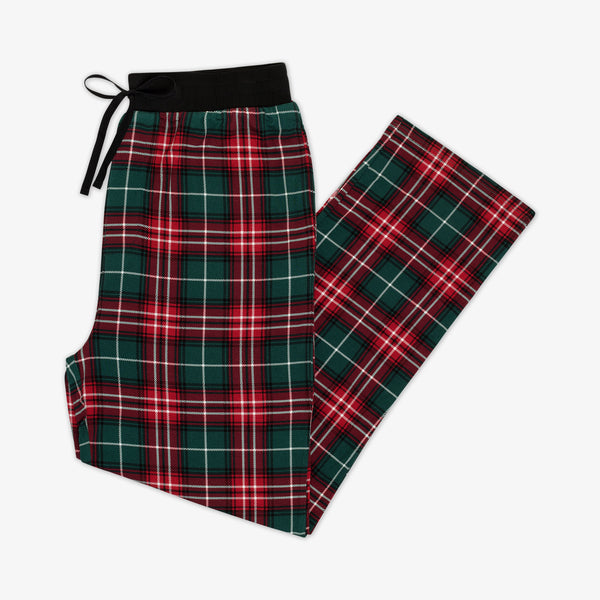 Flat lay image of Fireside Plaid Men's Pajama Pants