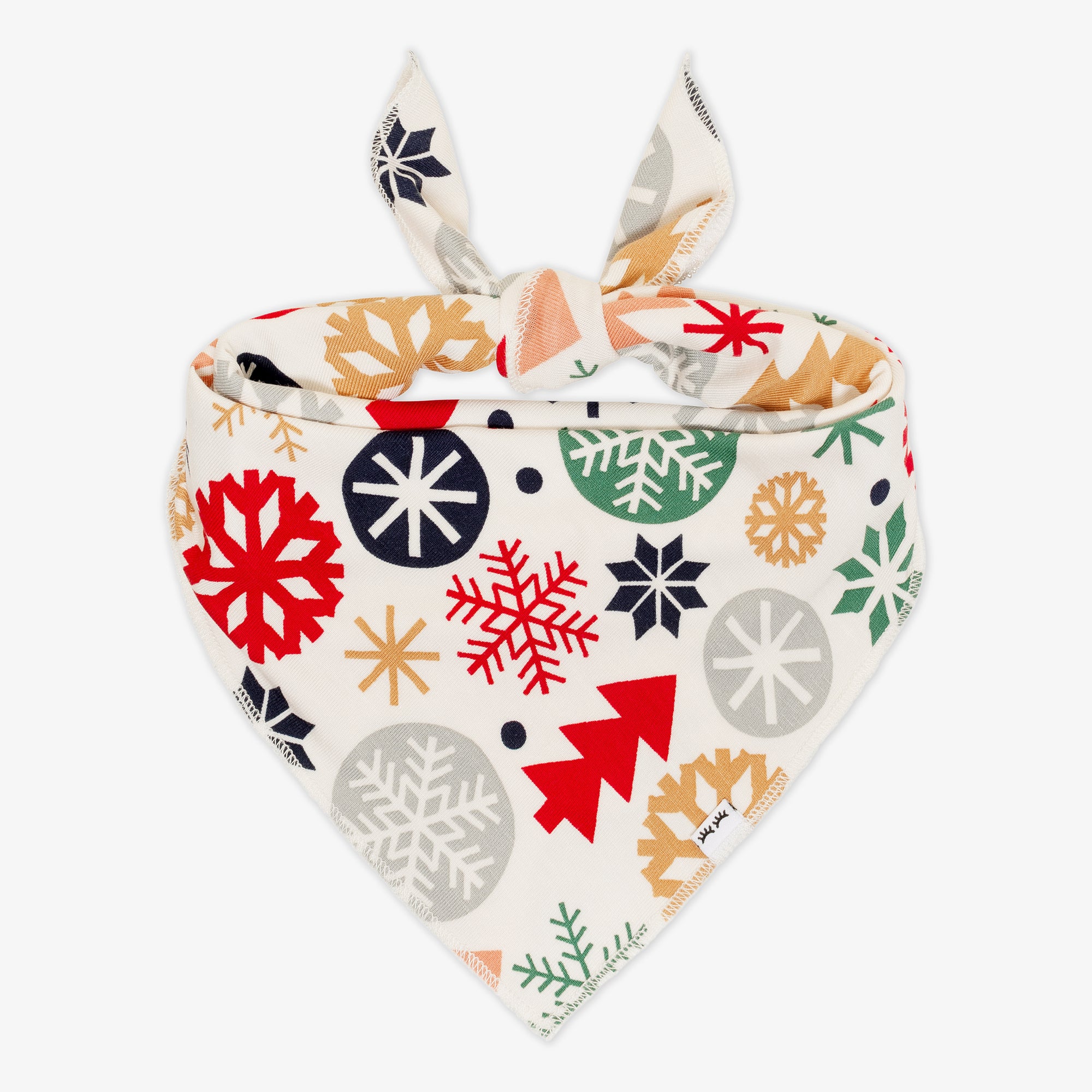 Flat lay image of the Modern & Merry Pet Bandana