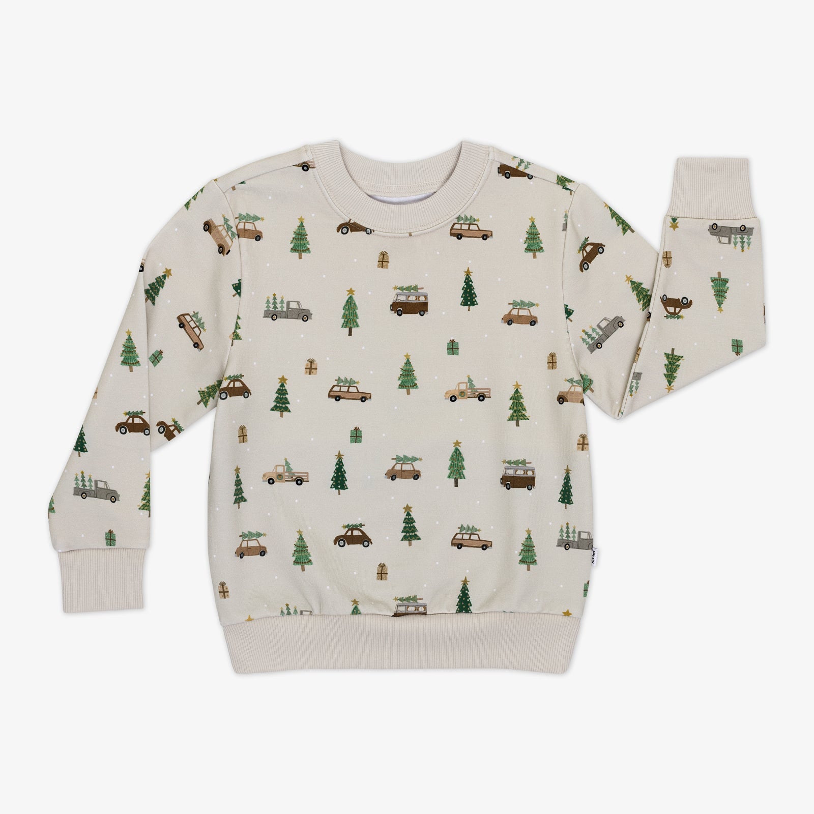 Flat lay image of a Tree Traffic Crewneck Sweatshirt