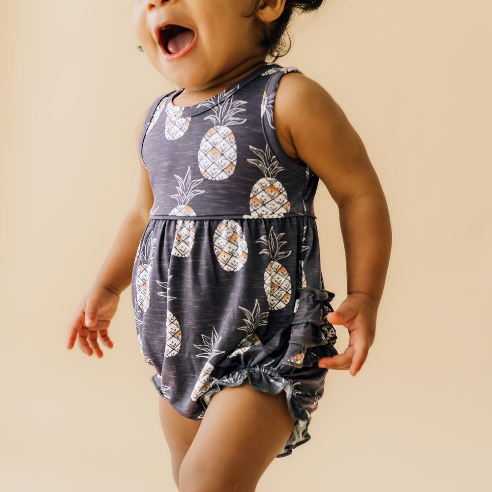 close up image of a Sweet Paradise bubble romper