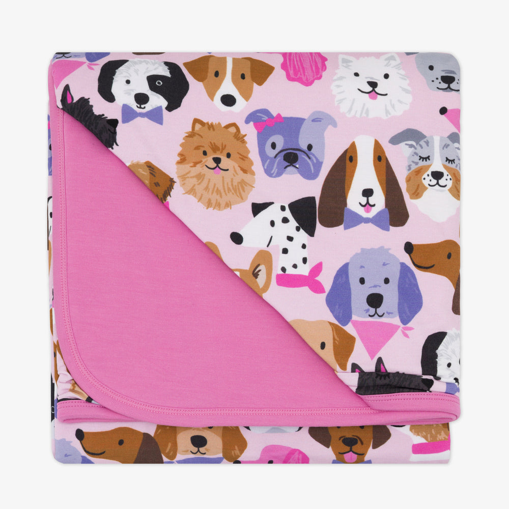 Pink Puppy Parade Large Cloud Blanket®