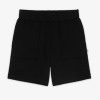 Flat lay image of Black Play Shorts